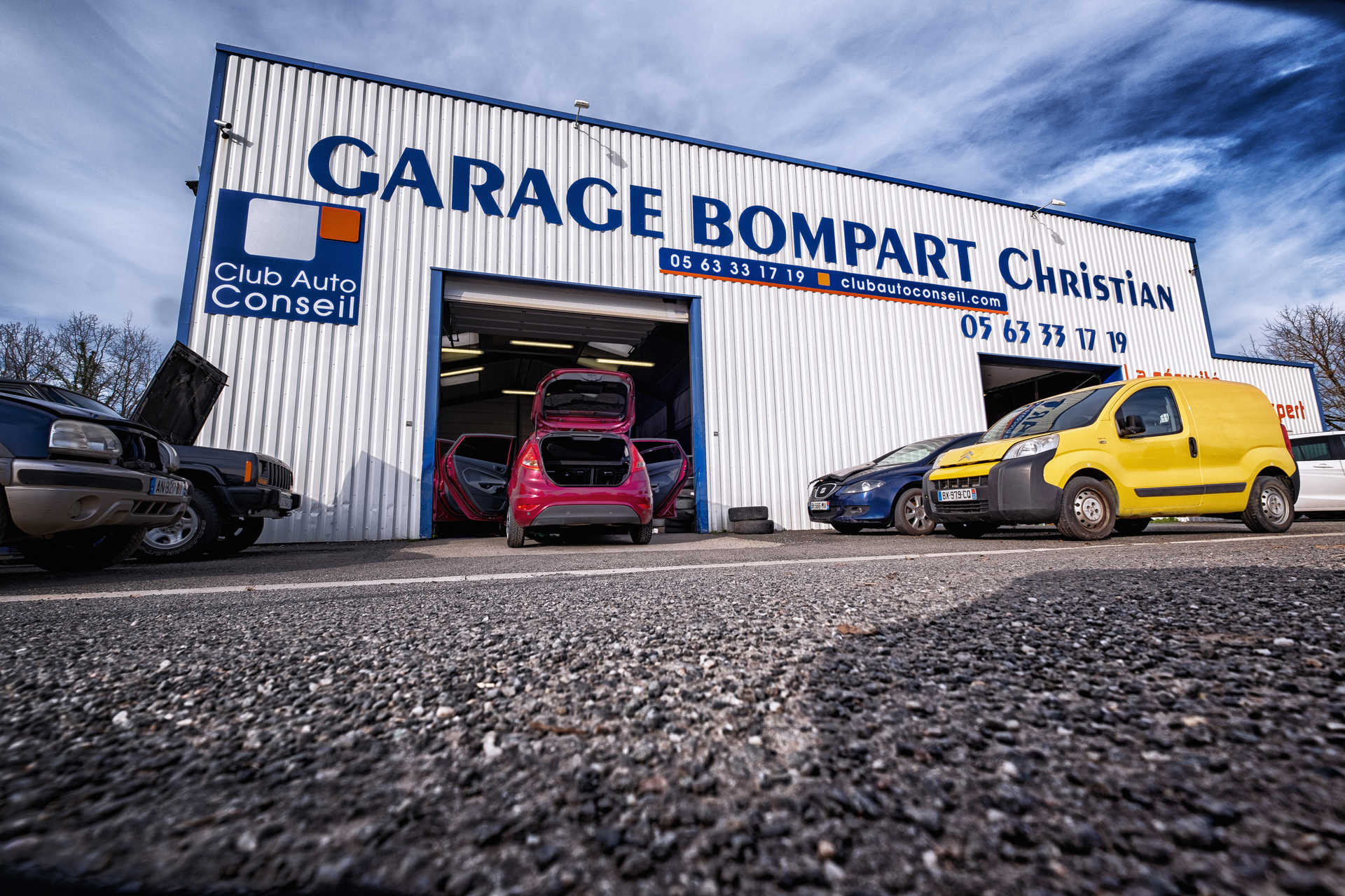 Service carte grise Garage Bompart